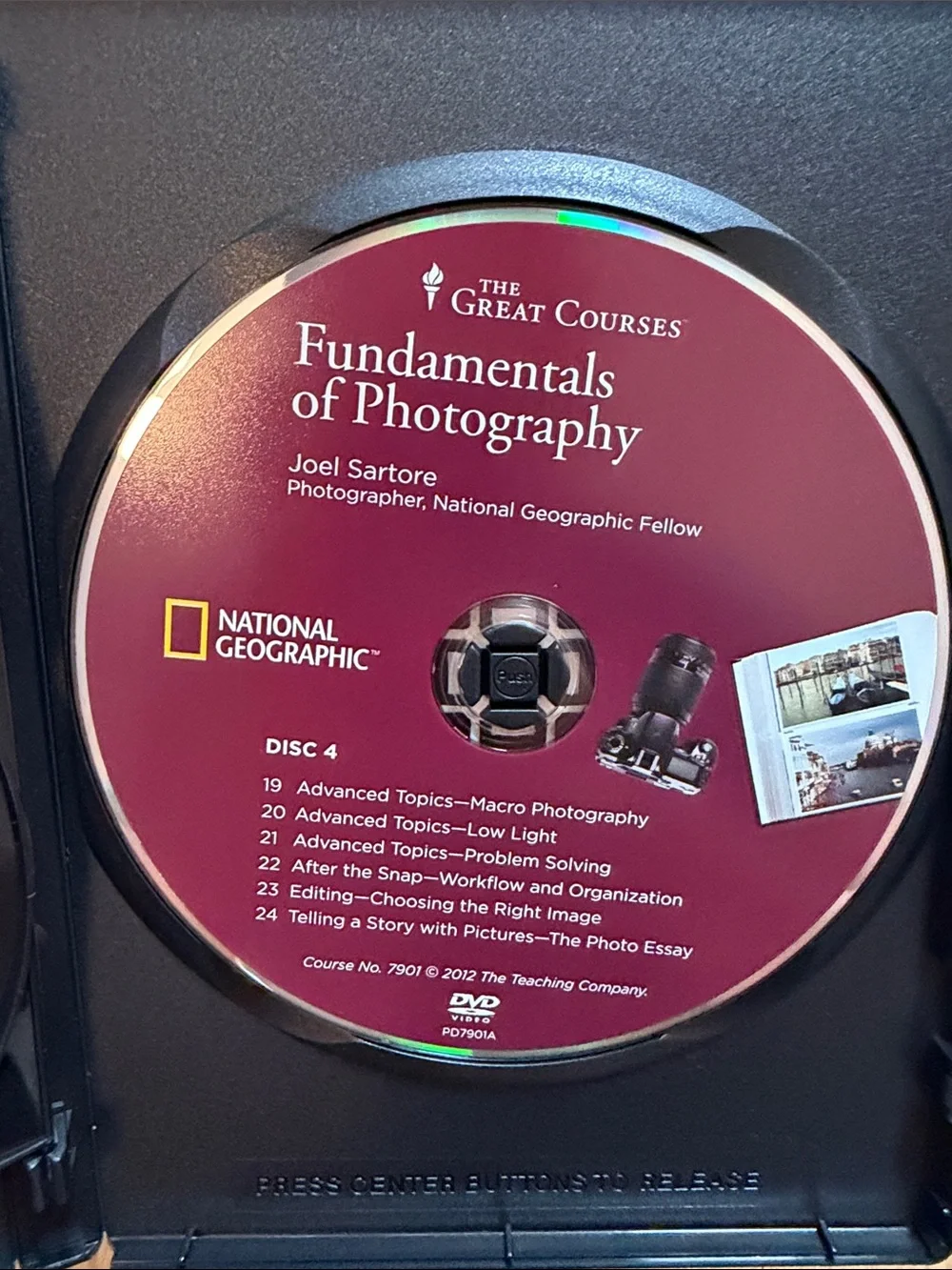 National Geographic Great Courses Photography  DVDs and books